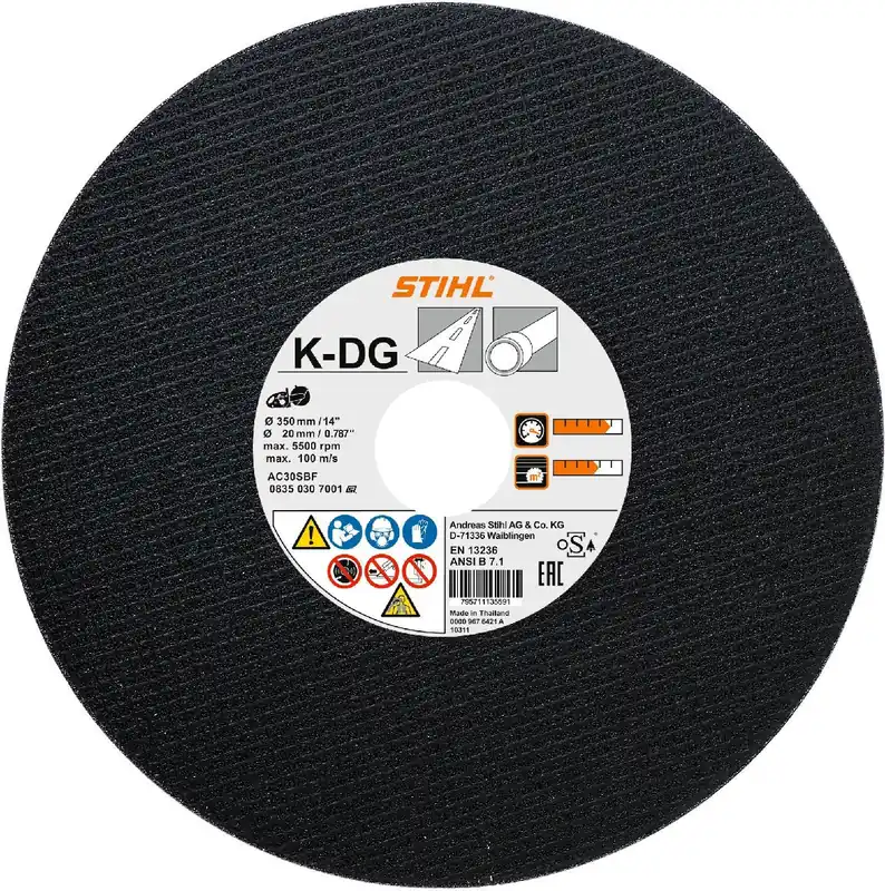 Beliebt STIHL Kunstharz-Trennschleifscheibe Asphalt, Ø 350 mm