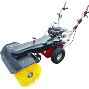 Schnäppchen 4F Schmutz- und Schneekehrmaschine Limpar 84 Pro B&S E-Start mit Scheibenbürstensatz