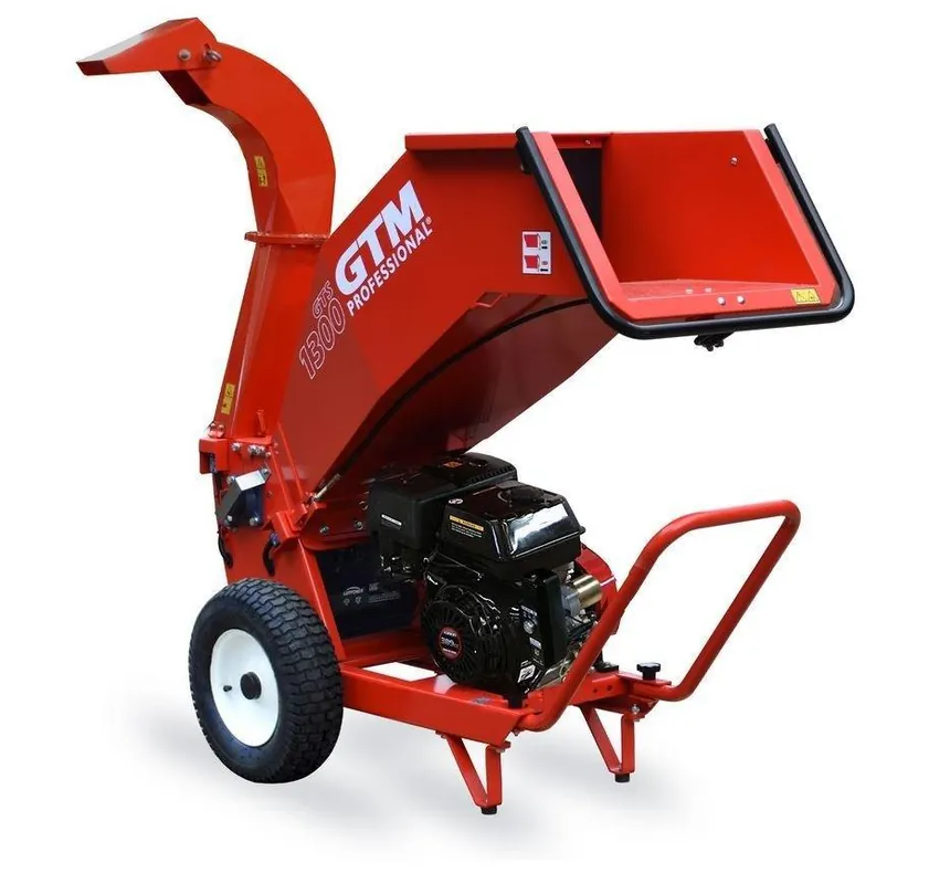 Letzte Chance GTM Professional Benzin-Häcksler GTS1300G-ETO - mit E-Start und drehbarem Auswurf