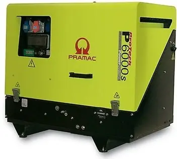 Pramac Diesel-Schallschutz-Stromerzeuger P 6000S - PF602TY4002 Iso/Großtank/Leise Letzte Chance