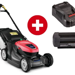 Online Kaufen Honda Akku-Rasenmäher HRX 476 XB VE mit 6Ah Akku und Schnell-Ladegerät