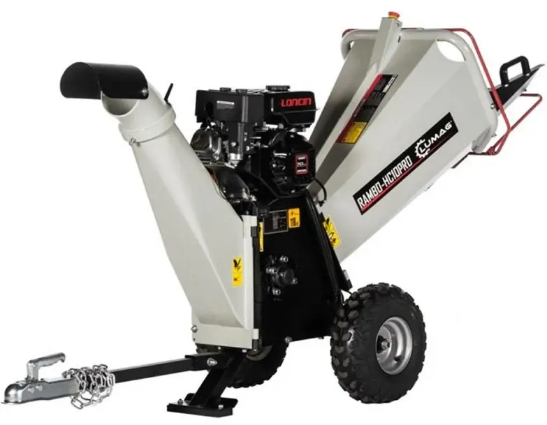Expressversand Lumag Häcksler mit Benzinmotor HC10PRO