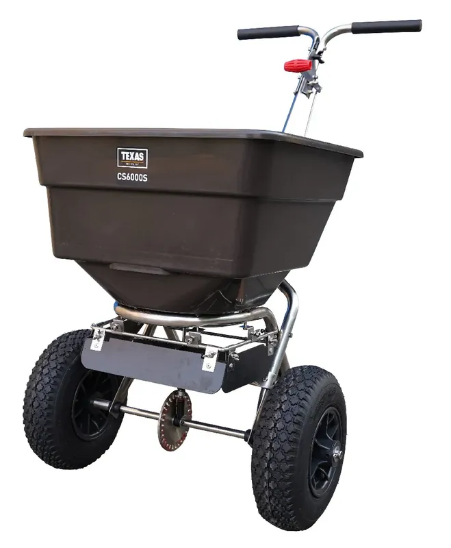 Texas Zentrifugalstreuer / Handstreuwagen CS 6000S Sonderangebot