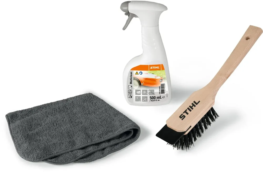 STIHL Reinigungs- und Pflegemittelset Care & Clean Kit iMOW® Mähroboter & Rasenmäher Neu Im Sortiment