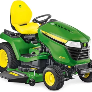 Neue Ware John Deere Rasentraktor X590 mit 137 cm Accel Deep Mähwerk