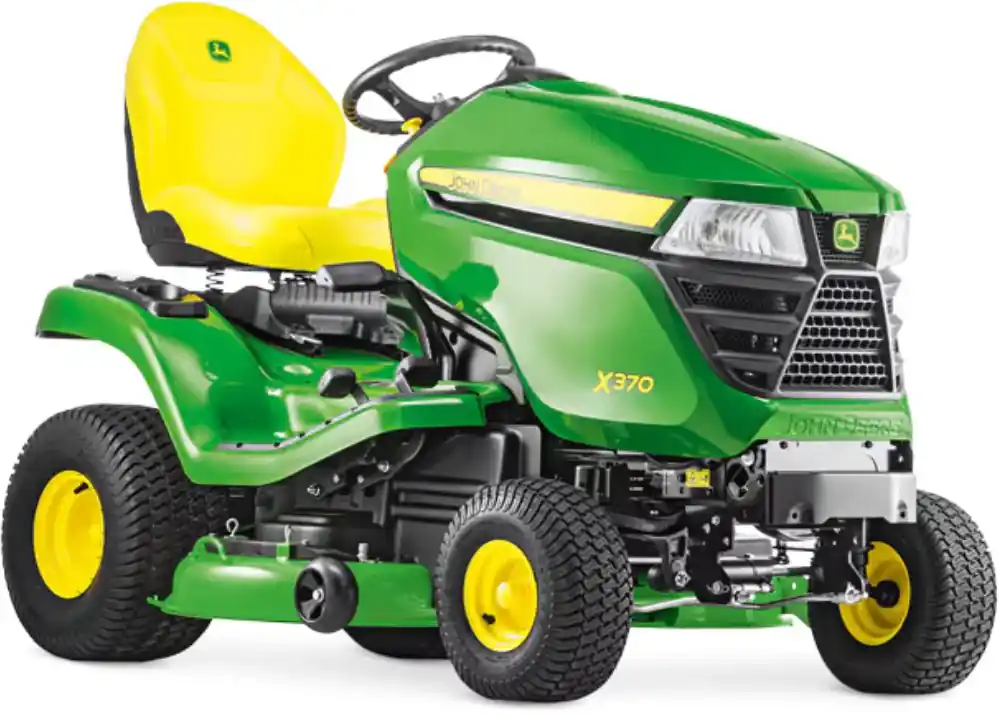 John Deere Rasentraktor X370 Grundgerät ohne Mähwerk Schnäppchen