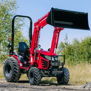 Tym Allrad-Kompakttraktor T255 mit Rasenbereifung und Frontlader Billig