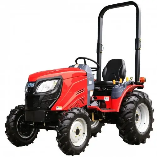Tym Allrad-Kompakttraktor T255 mit Rasenbereifung, 153cm Zwischenachsmähwerk und Frontlader Markenware