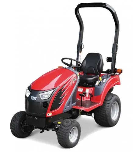 Tym Allrad-Diesel-Kleintraktor T194 mit Rasenbereifung und 137cm Zwischenachsmähwerk Kracherpreis