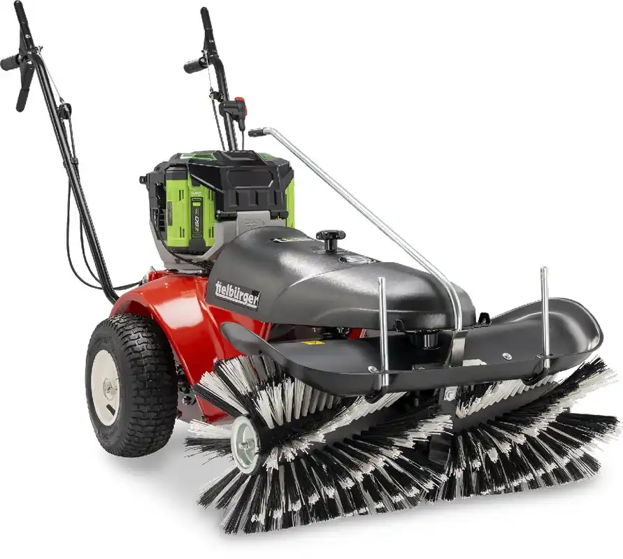 Abverkauf Tielbürger Schmutz- und Schneekehrmaschine tk38 EGO 56V ohne Akkus und Ladegerät