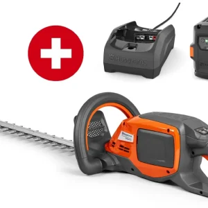 Abverkauf Husqvarna Akku-Heckenschere 215iHD45 Set mit Akku B70 und Ladegerät C80