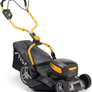 Stiga Akku-Rasenmäher Combi 748e V Kit mit 2 x 5 Ah Akku und Ladegerät Nur Für Kurze Zeit