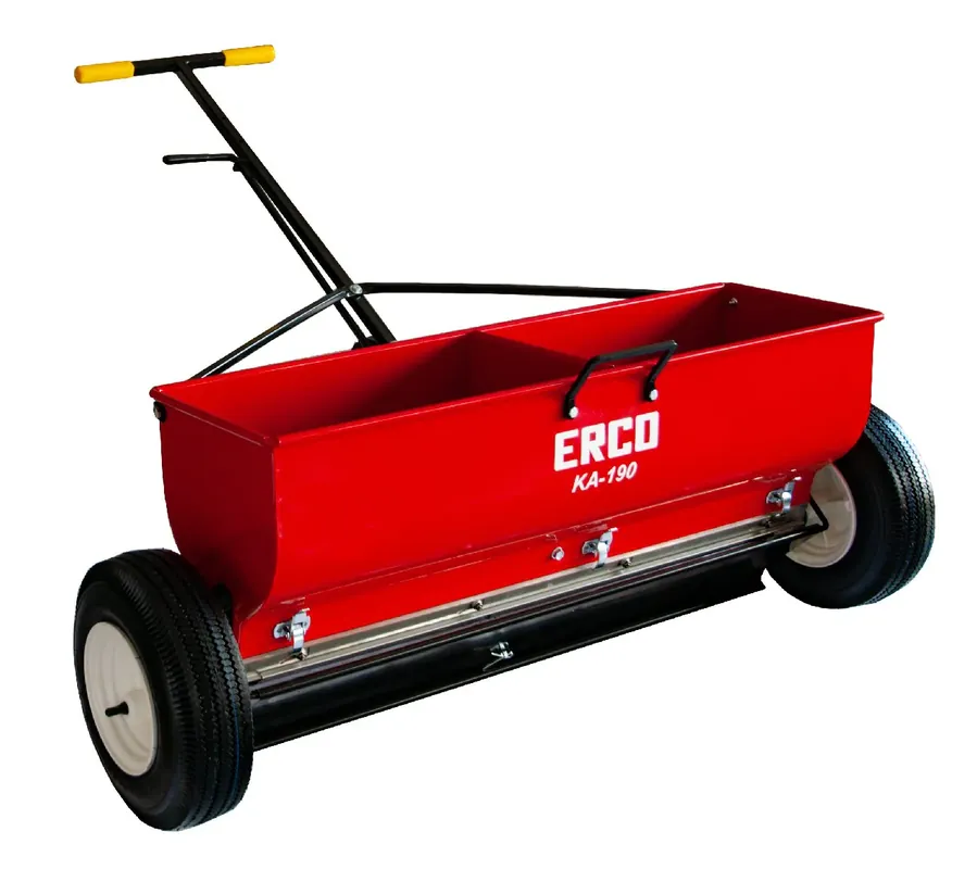 ERCO Hangeführter Kastenstreuer KA-190 Finale Aktion