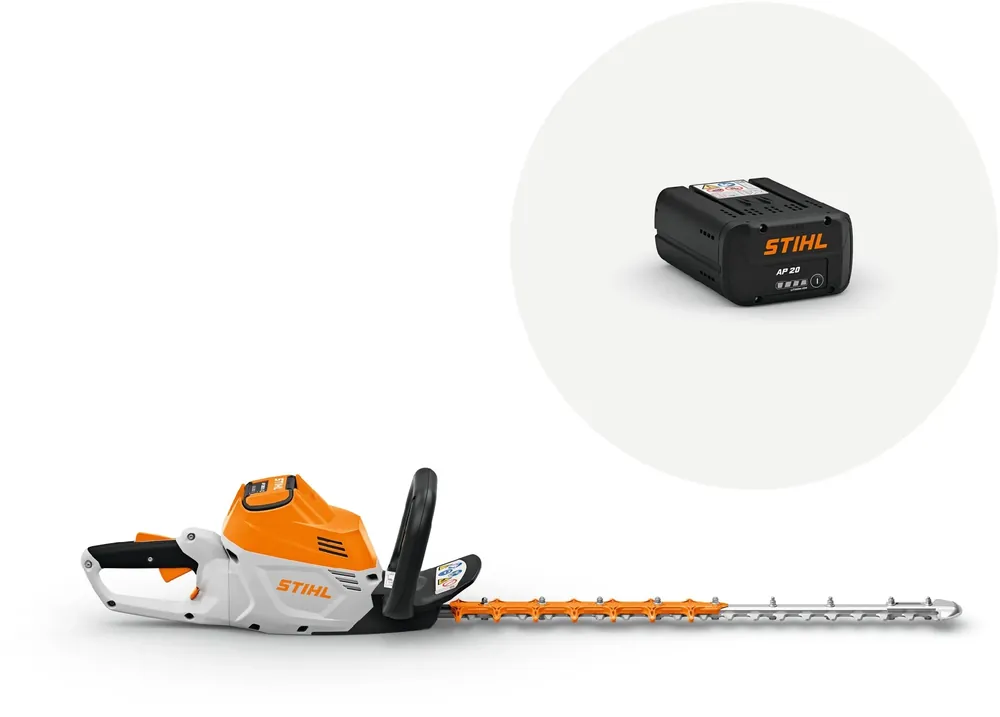 STIHL Akku-Heckenschere HSA 100 Set mit Akku AP 20, Schnittlänge 60 cm Preiswert