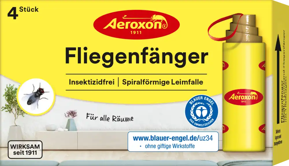 Fliegenfänger für Wohnräume Markenprodukt
