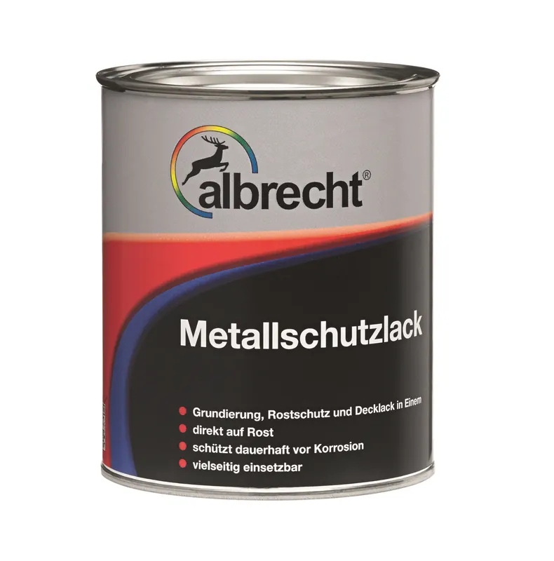 Metallschutz-Lack "Tiefschwarz" RAL 9005 Neue Kollektion