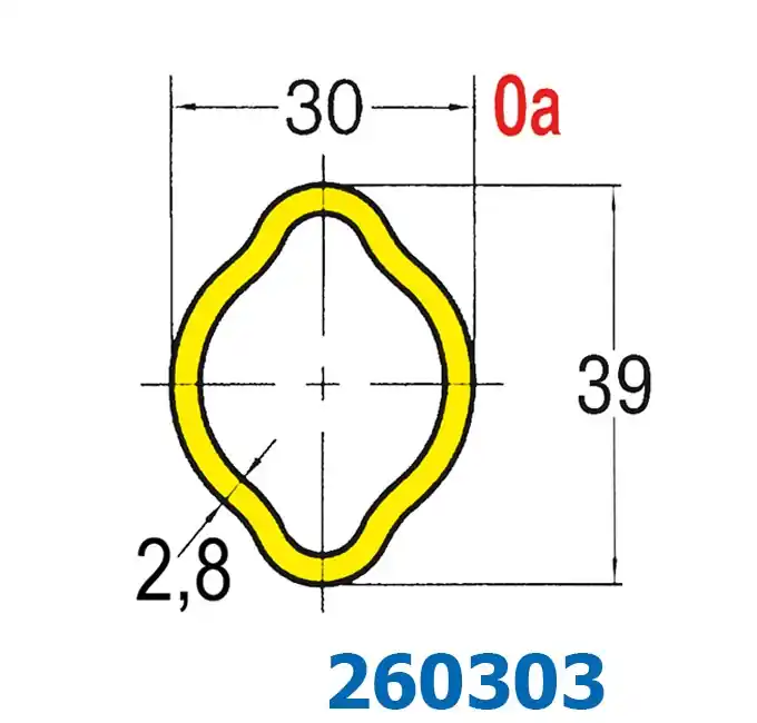 Profilrohr Zitronenprofil 0a Preisreduziert