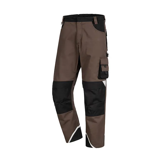 Neuheit Arbeitsbundhose Motion Tex Plus, Braun/Schwarz, Gr. 54