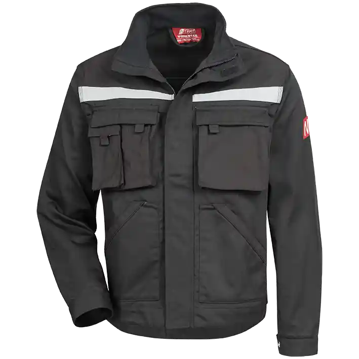 Bestpreis Arbeitsjacke Motion Tex Plus, Schwarz, Gr. 54
