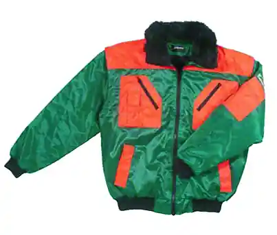 Pilotenjacke Rotdorn, grün-orange, Gr. XL Angebot