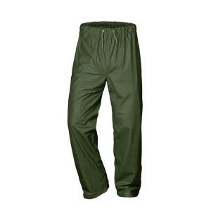 Super-Preis PU-Stretch-Regenhose, oliv, Gr. M