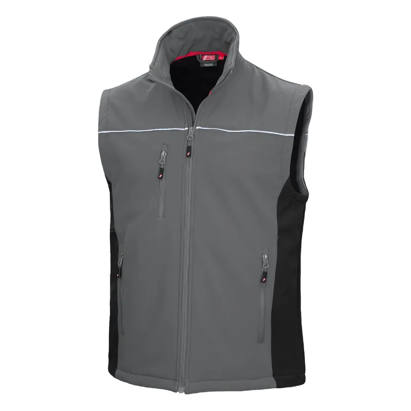 Angebot Softshellweste Motion Tex Light, Grau/Schwarz, Gr. M