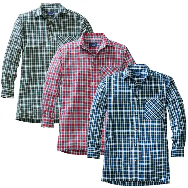 Arbeitshemd "Boston", 90 cm, Gr. (47/48) 3XL Sichere Zahlung