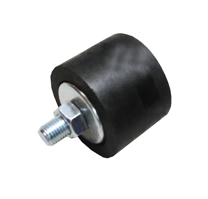 Nur Für Kurze Zeit Stützrolle gummiert, 75 x 50 mm, p. f. Grimme