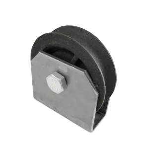 Seilrolle 80 mm mit Anschweißbock Preisreduziert