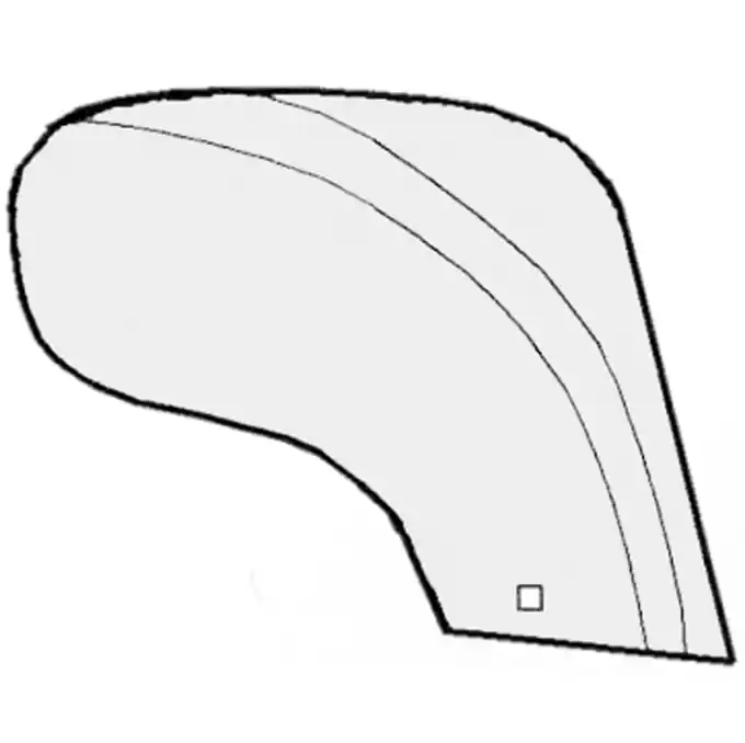Ausverkauf Vorschäl-Streichblech p. f. Rabe RDG-17, rechts