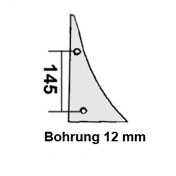 Streichblech-Vorderteil p. f. Kuhn / Huard 619100, rechts Top-Preis