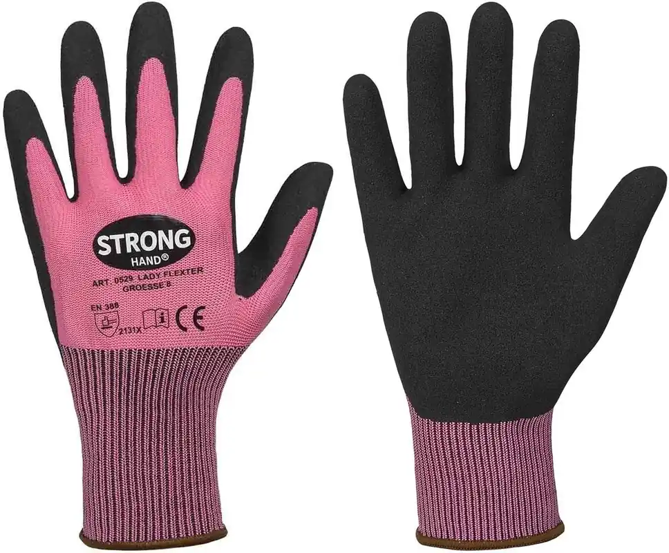 Damen-Handschuhe Lady Flexter, pink, Gr. 9 Must-Have