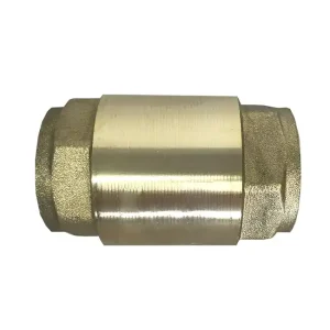 Neuheit Rückschlagventil Messing, gerade, 1 1/4", 2x IG