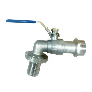 Auslauf-Kugelhahn Edelstahl V2A, 1/2", AG Sonderaktion