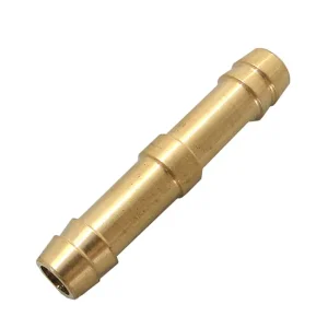 Abverkauf Schlauchverbinder für 9 mm Schlauch, Messing