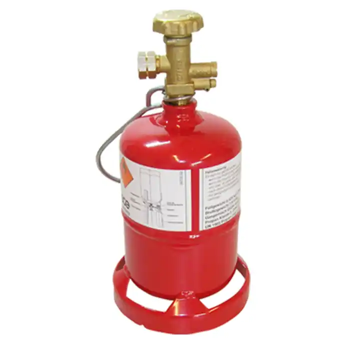 Geprüft PROPAN KLEINFLASCHE 425G - ANSCHLUß G3/8"