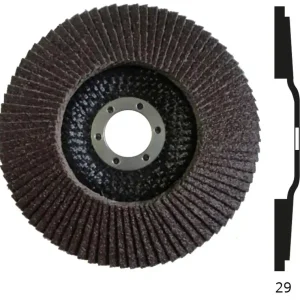 Angebot Fächerschleifscheibe "Silverstar Korund", 125 x 22, Körnung 60