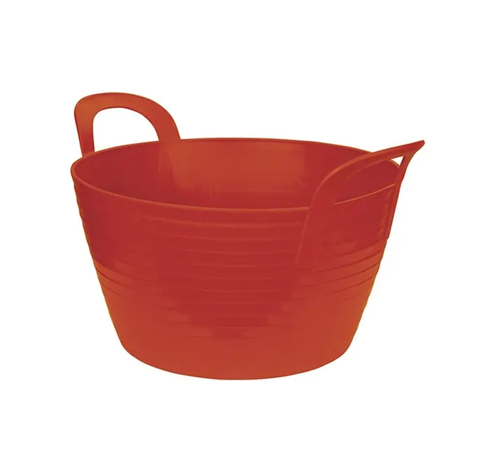 Ausverkauf Flexibler Trog "FlexBag", 12 Liter, rot