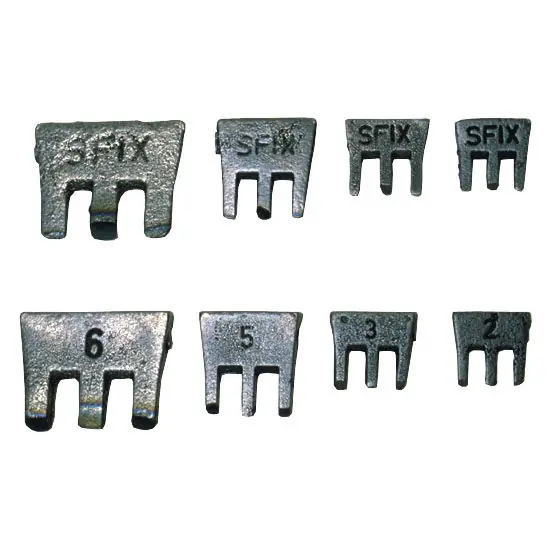 Nur Für Kurze Zeit Hammerkeil Temperguss, Gr. 0, 16 mm breit