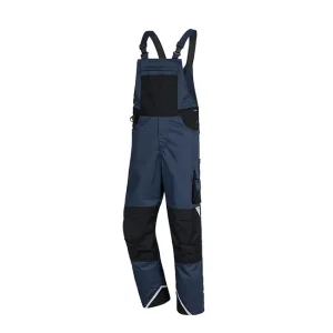 Latzhose Motion Tex Plus, Marineblau/Schwarz, Gr. 48 Sonderaktion