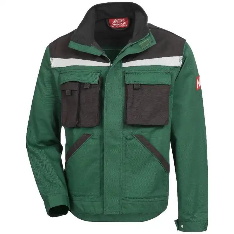 Arbeitsjacke Motion Tex Plus, Grün/Schwarz, Gr. 60 Wochenendangebot