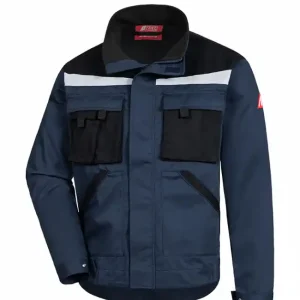 Sonderaktion Arbeitsjacke Motion Tex Plus, Marineblau/Schwarz, Gr. 60