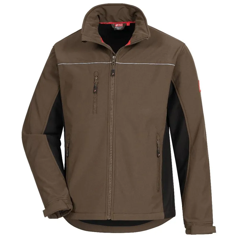 Softshelljacke Motion Tex Light, Braun/Schwarz, Gr. S Knallerangebot