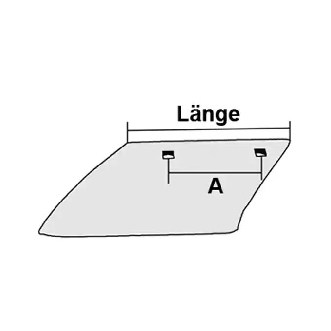 Vorschälschar p.f. Lemken S245, 3363722, rechts Echt