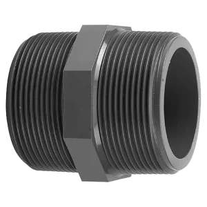 Geprüft PVC-Fitting Doppelnippel 3", 2x AG