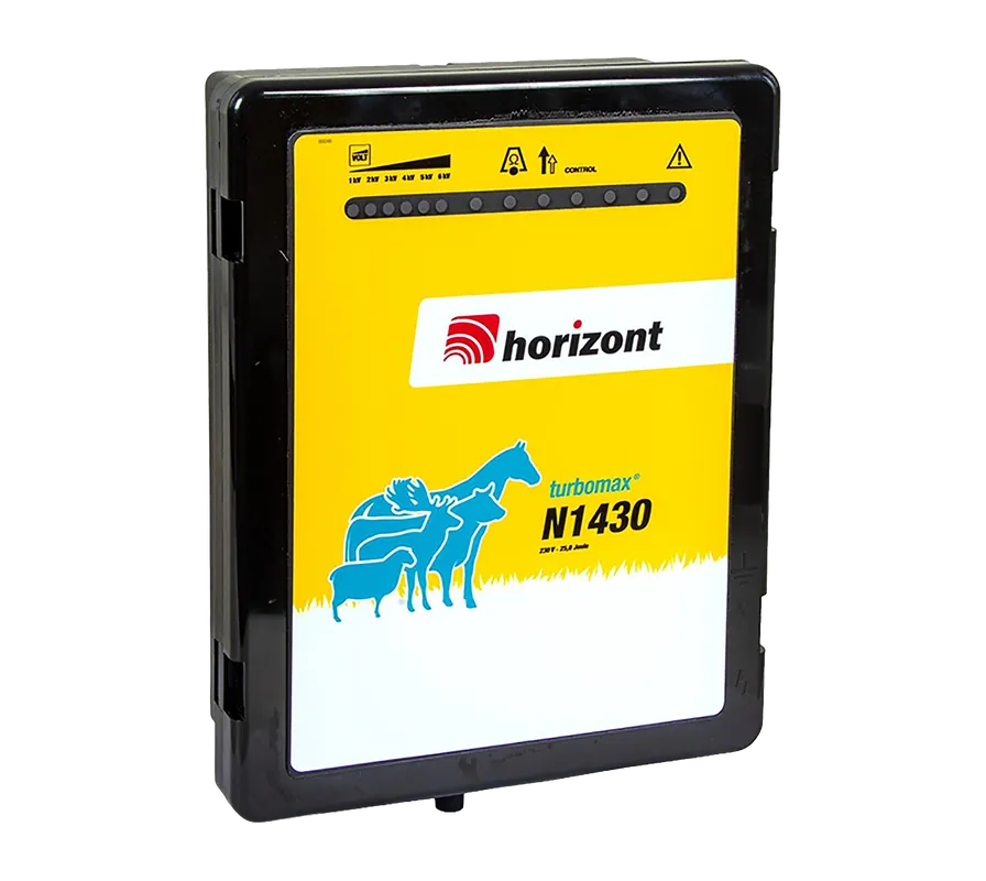 Zertifiziert turbomax® N1430 Weidezaungerät – Premium-Leistung für höchste Ansprüche