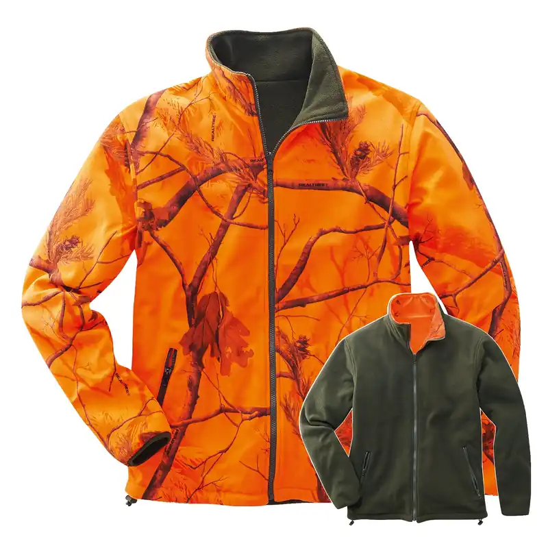 Signal-Fleece-Wendejacke Willow, Gr. XXL Billig