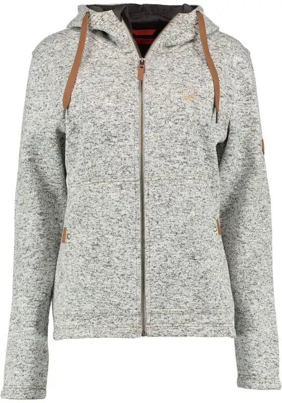 Heißes Angebot StrickFleecejacke mit Kapuze, Damen