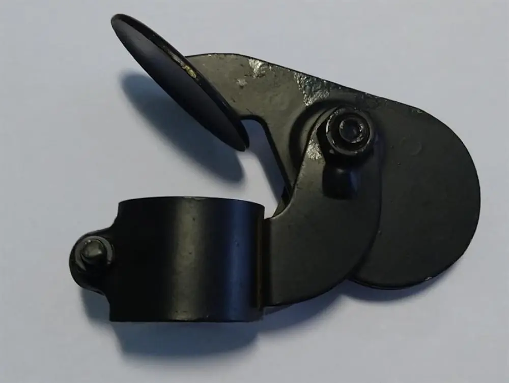Auspuffklappe pulverbeschichtet 38 mm Nur Heute