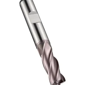 Bestpreis Schaftfräser C246 DIN 844 K D.3mm Schneiden-L.8mm HSS-E-PM TiCN 30Grad Z.4